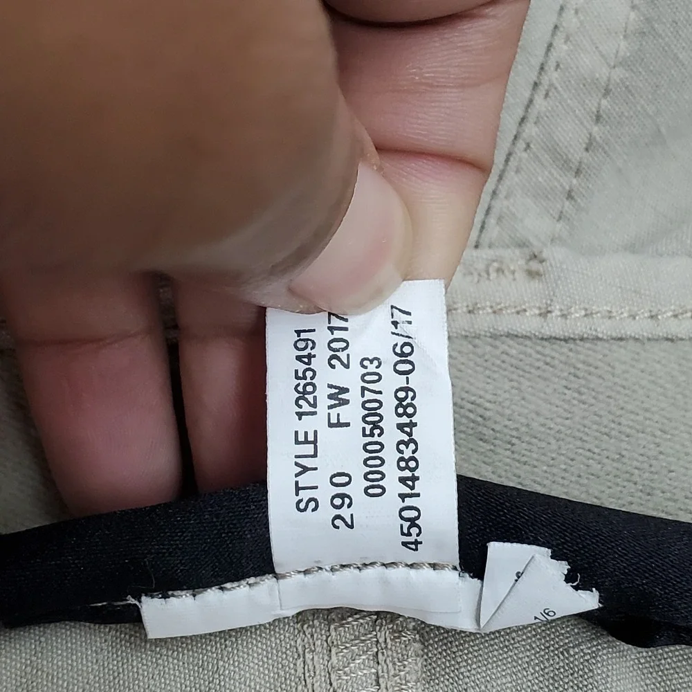 Under Armour Storm Men Pants 38/30 Khaki Cargo Ripstop Logo Loose 29